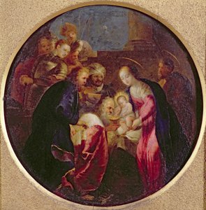 Adoration of the Magi by Hans I or Johann Rottenhammer
